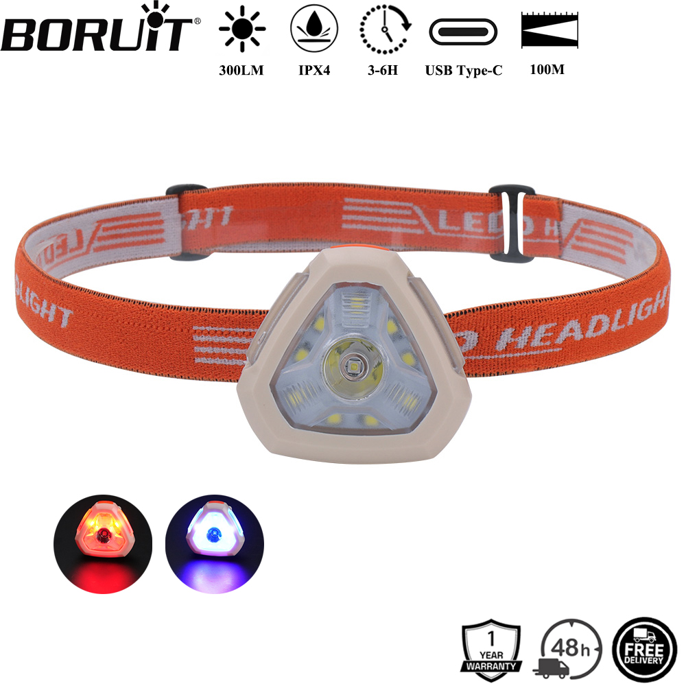 BORUiT 300LM Cap Clip LED Head - Aquatic Sports Hat recensione e prezzo