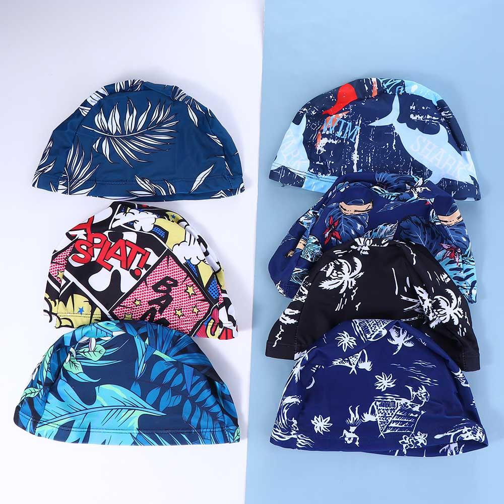 Diving Hat Calico Swim Cap Ear - Aquatic Sports Hat recensione e prezzo
