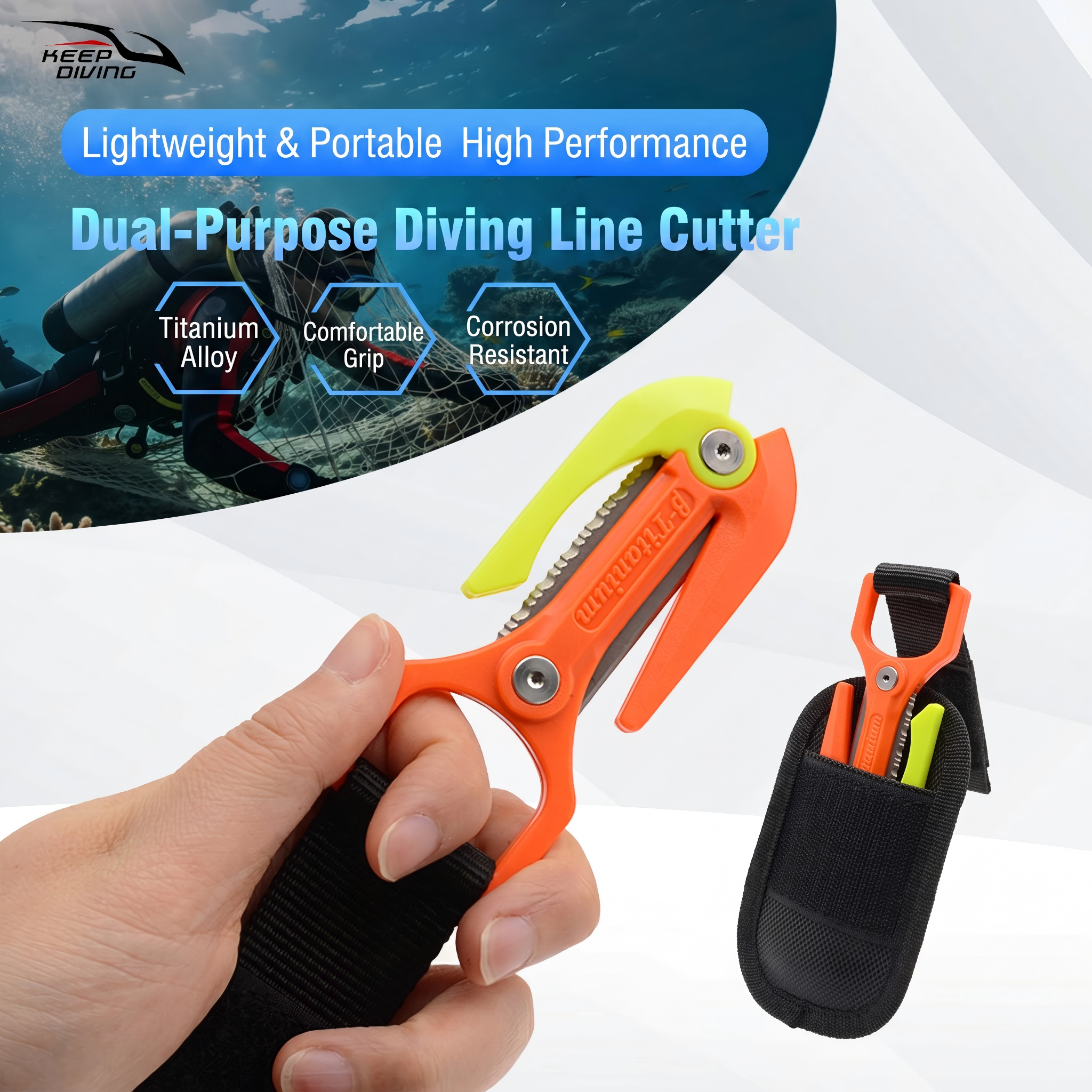 2026 New - Titanium 2-in-1 Und - Dive Knife Titanium recensione e prezzo