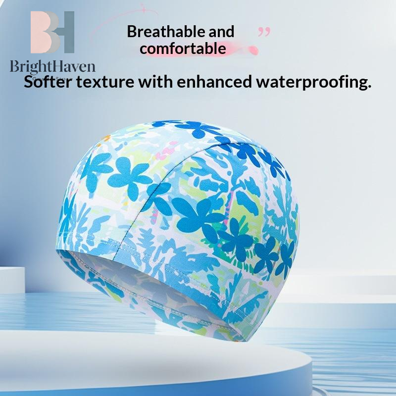 Kids Cartoon Print Swim Cap Hi - Aquatic Sports Hat recensione e prezzo