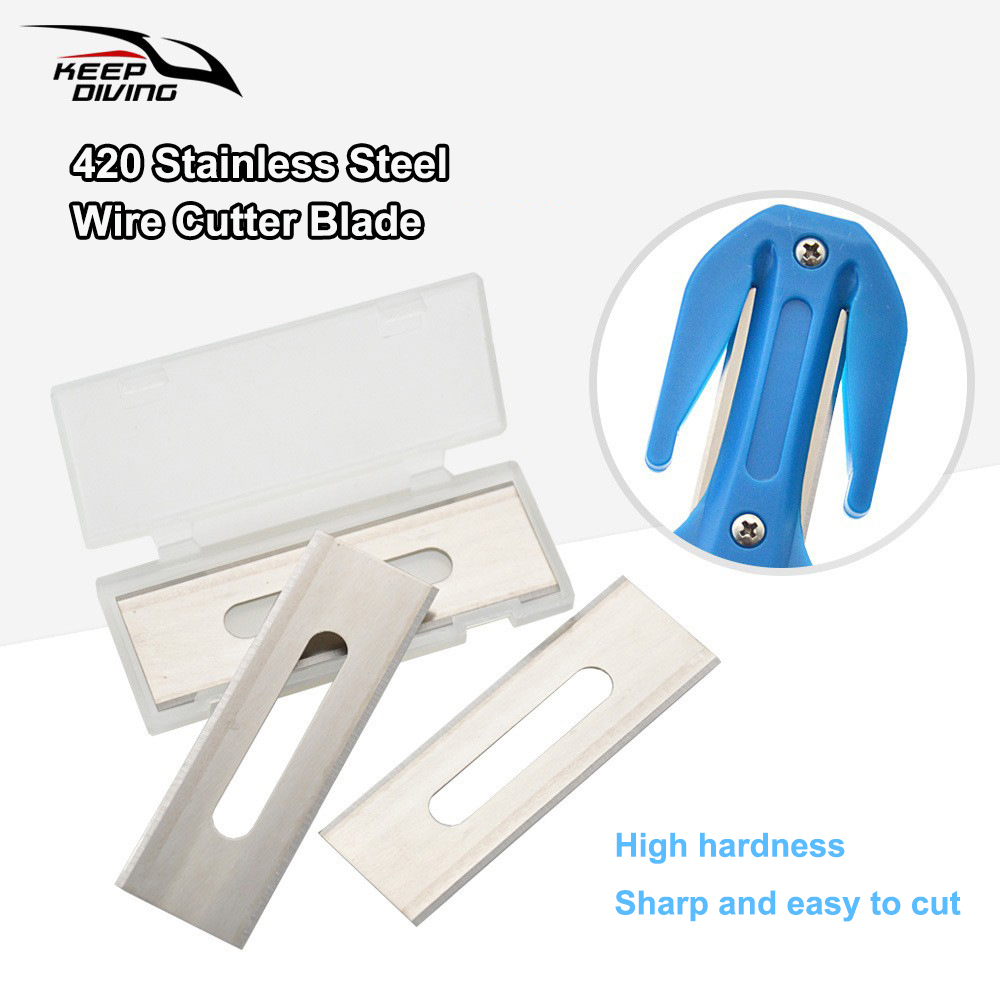 3PCS/lot Replaced Blades for K - Dive Knife Titanium recensione e prezzo