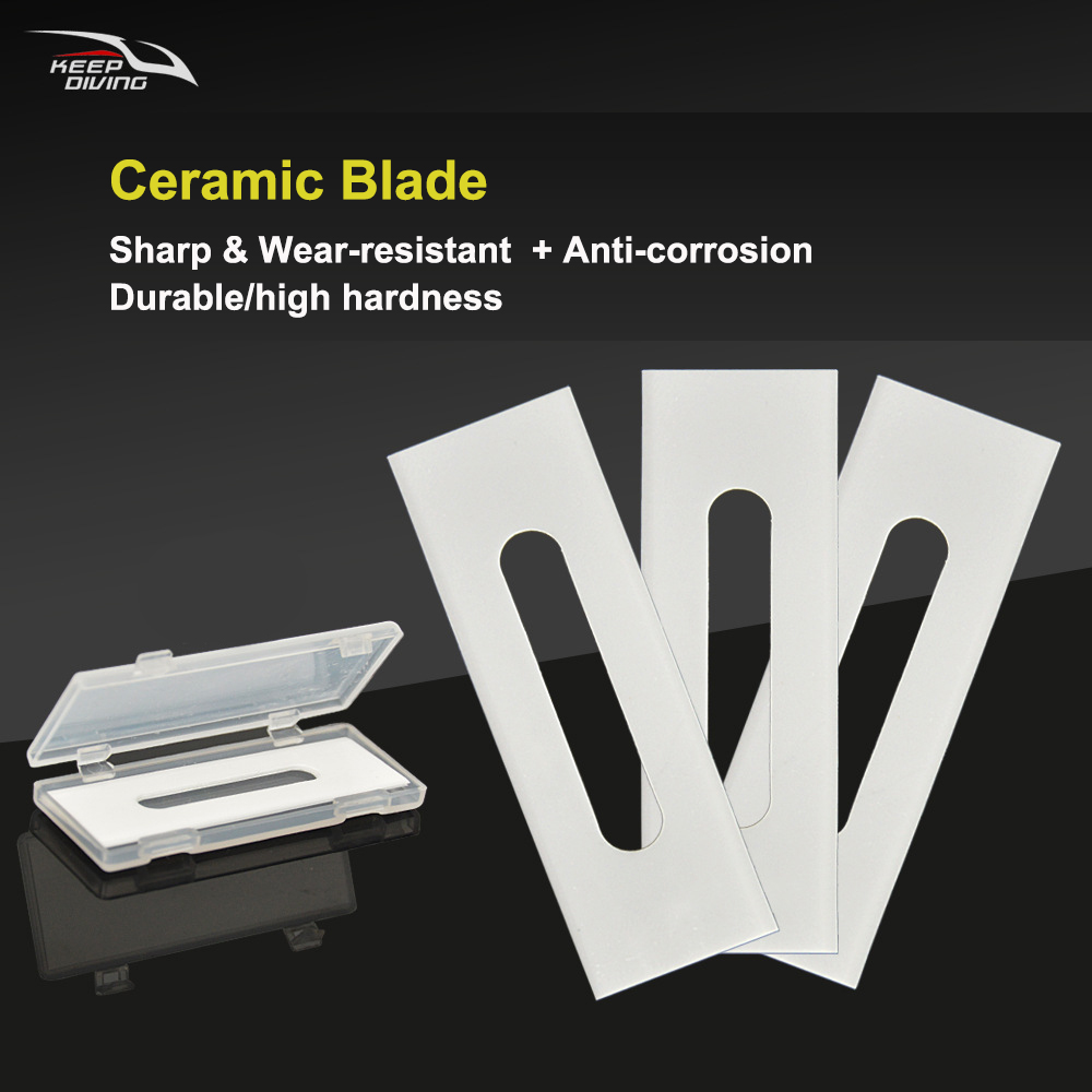 3PCS/lot Replaced Blades for K - Dive Knife Titanium recensione e prezzo