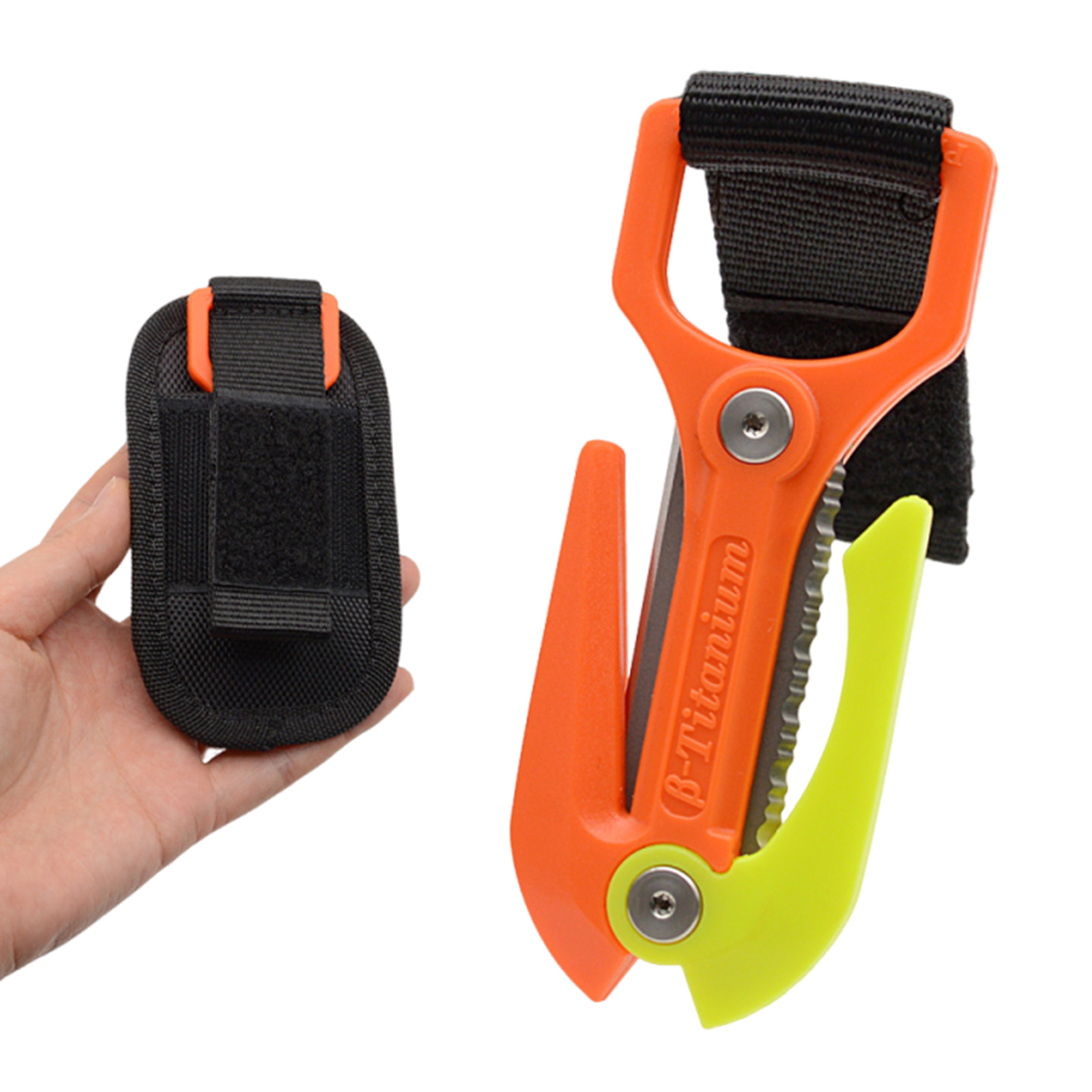 Dual-Purpose Titanium Alloy Di - Dive Knife Titanium recensione e prezzo