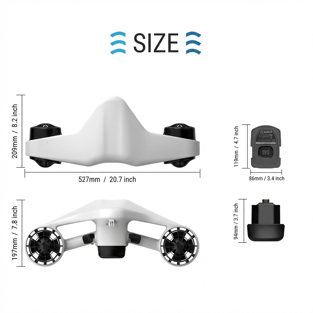 Electric Sea Scooter 30m Under - Aquatic Diving recensione e prezzo