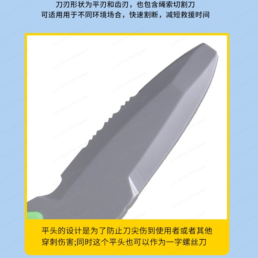 Water Rescue Knife Outdoor Rop - Dive Knife Titanium recensione e prezzo