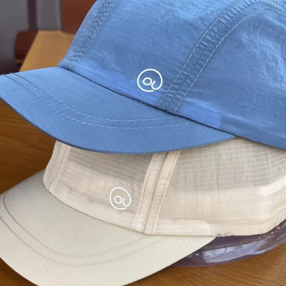Letter Embroidered Short Brim  - Aquatic Sports Hat recensione e prezzo