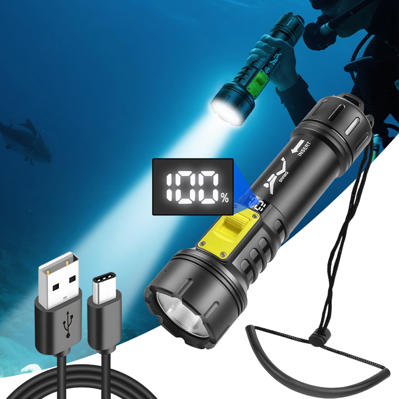 New XHP70 Diving Flashlight IP - Aquatic Diving recensione e prezzo