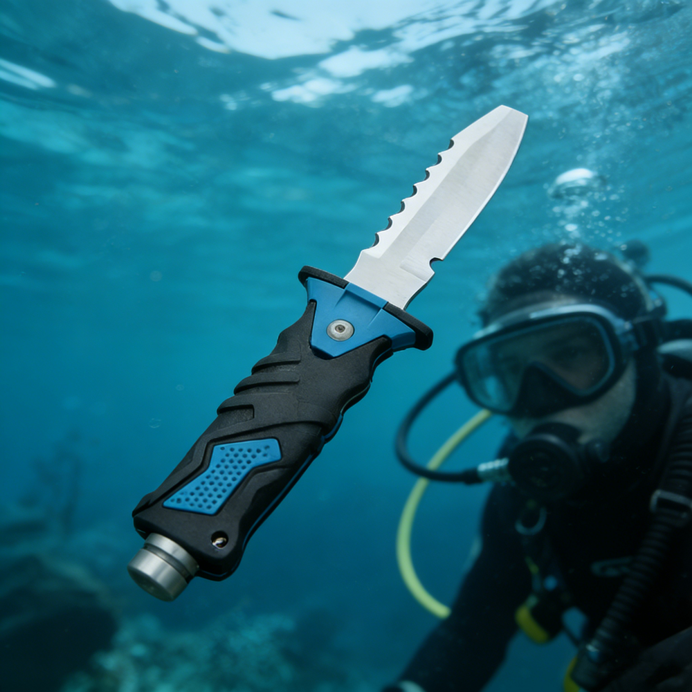 3 Type Fire Brigade Rescue Div - Dive Knife Titanium recensione e prezzo