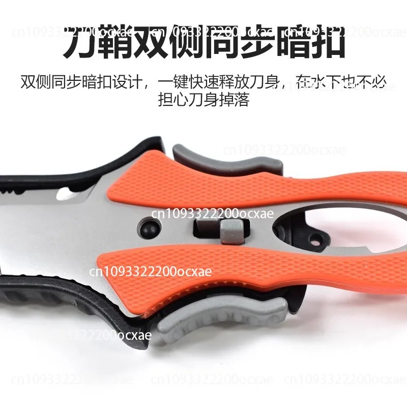 Water Rescue Knife Outdoor Rop - Dive Knife Titanium recensione e prezzo