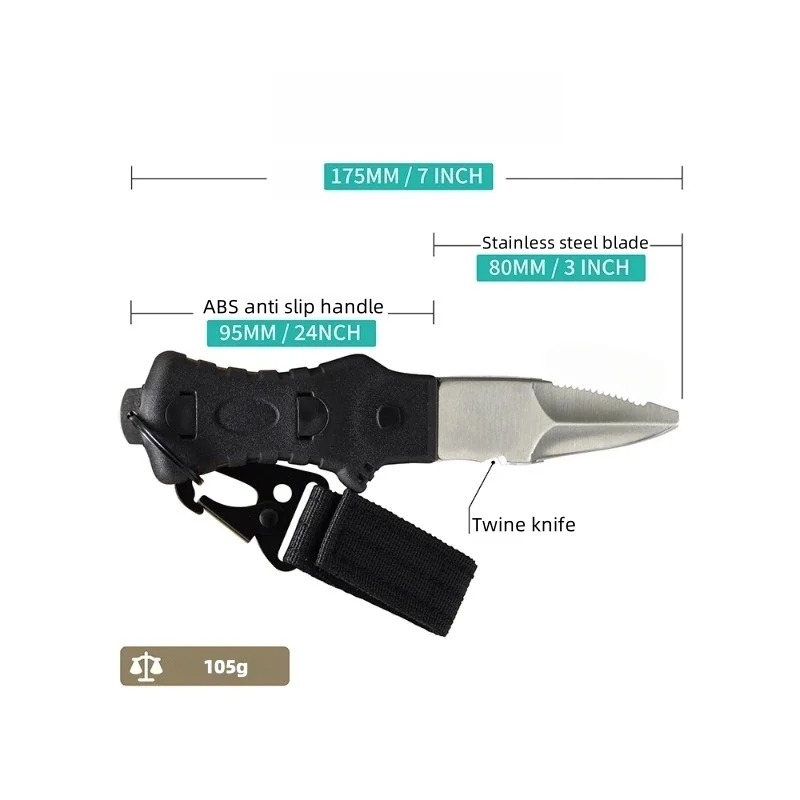 Outdoor Water Rescue Knife, St - Dive Knife Titanium recensione e prezzo