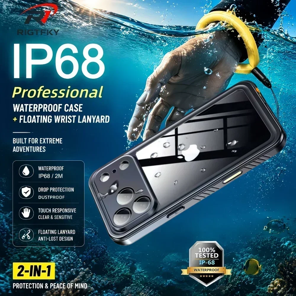 IP68 Waterproof Case for iphon - Aquatic Diving recensione e prezzo