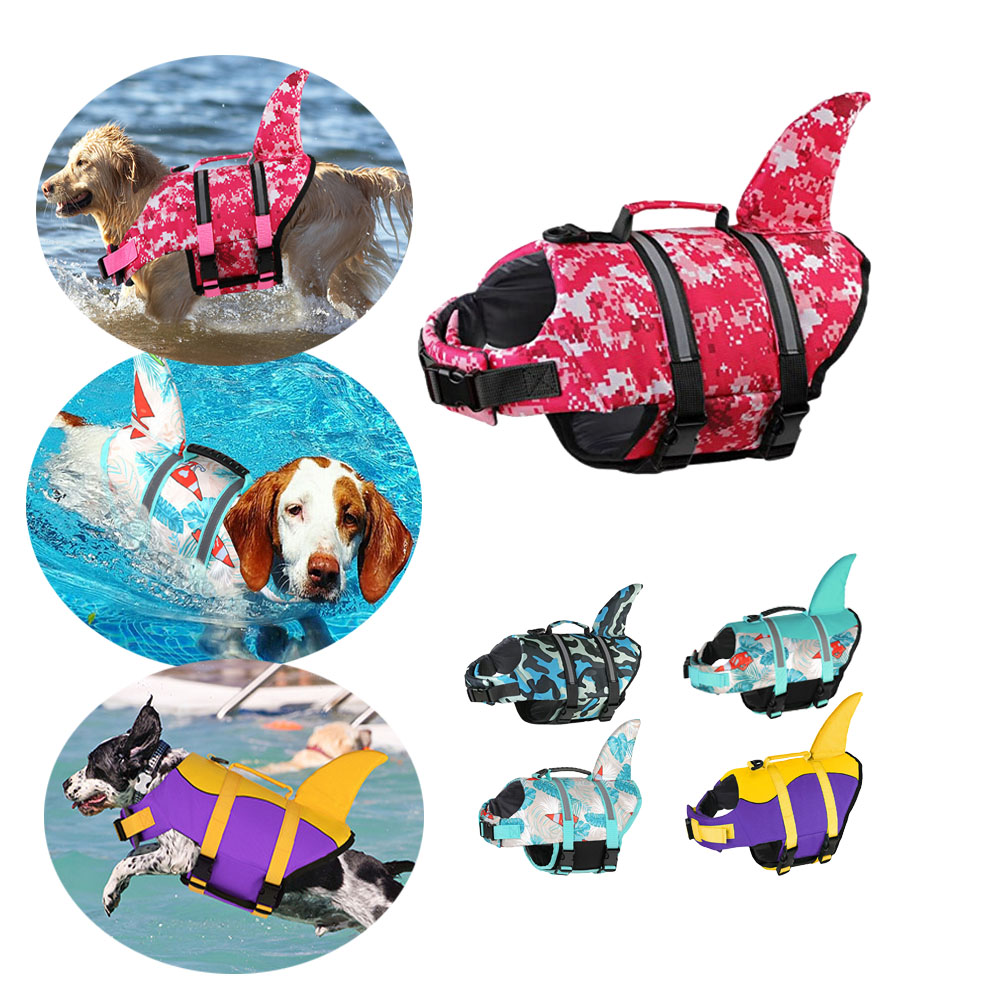 Dog Life Jacket Shark Ripstop  - Life Jacket Buoyancy recensione e prezzo