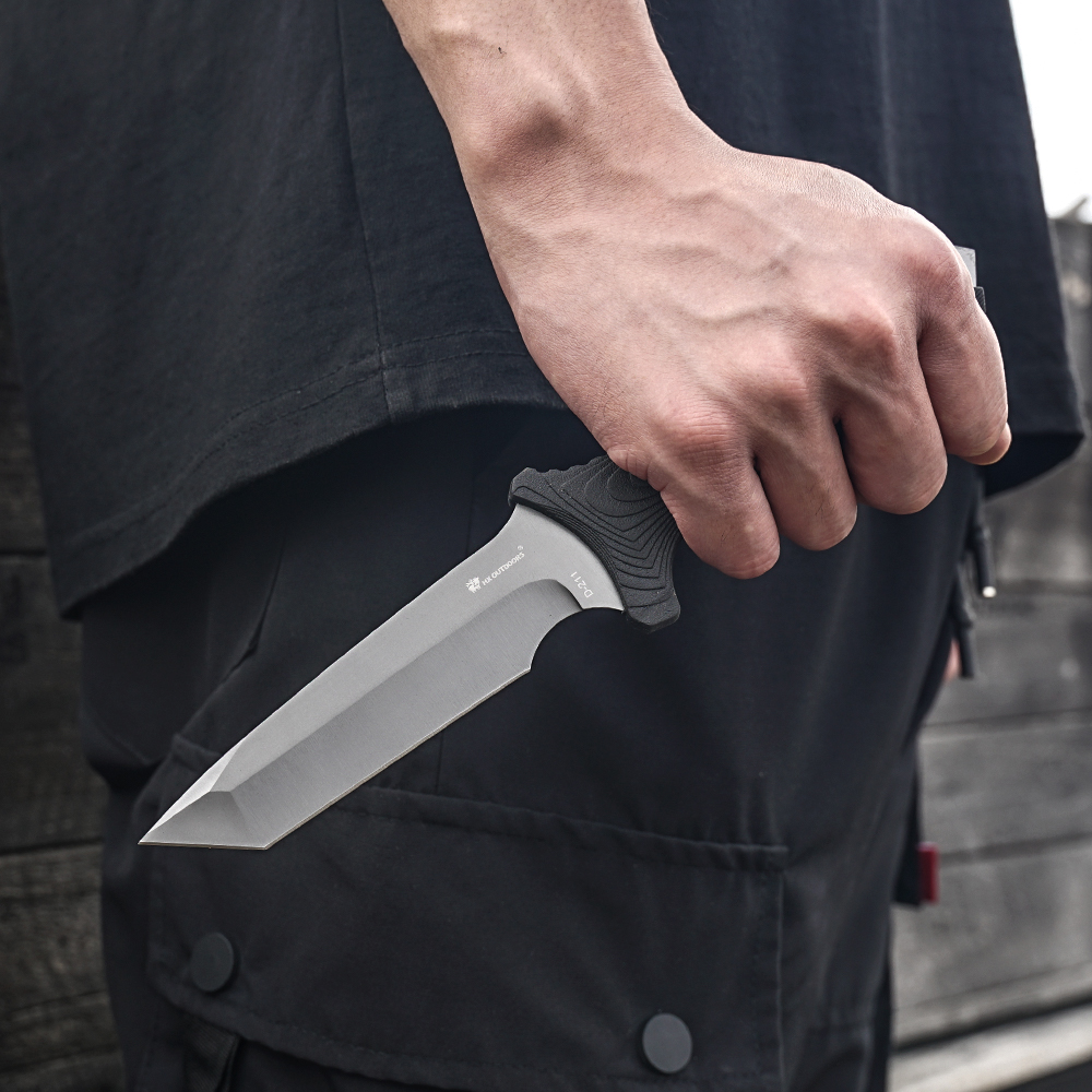 Survival Fixed Blade Knife EDC - Dive Knife Titanium recensione e prezzo