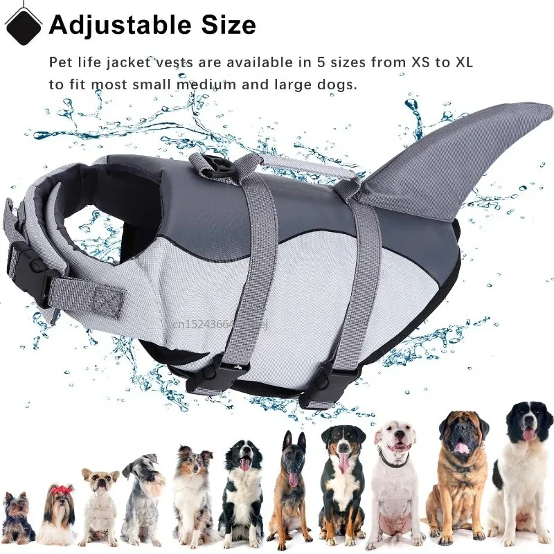 Shark Dog Life Jacket Enhanced - Life Jacket Buoyancy recensione e prezzo