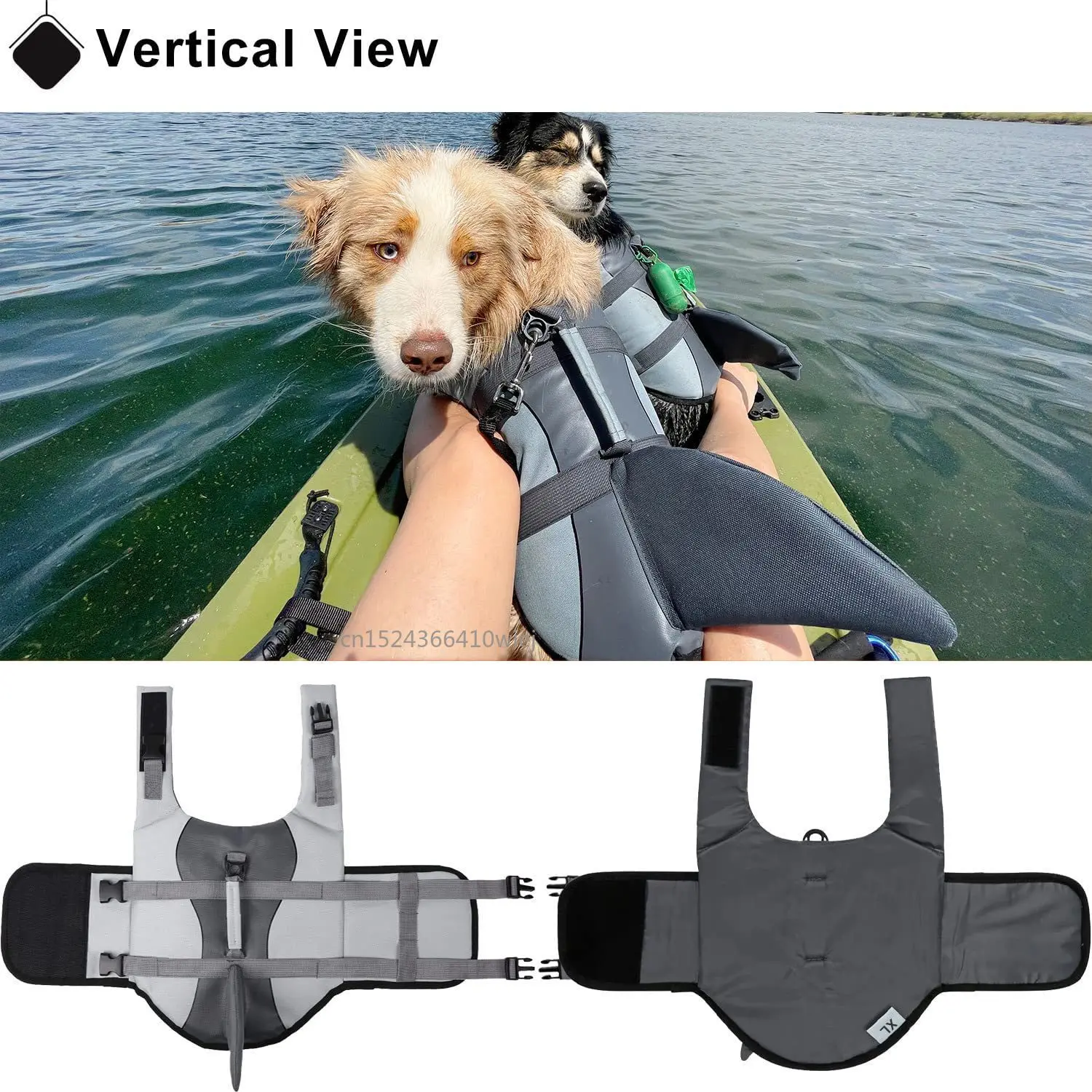 Shark Dog Life Jacket Enhanced - Life Jacket Buoyancy recensione e prezzo