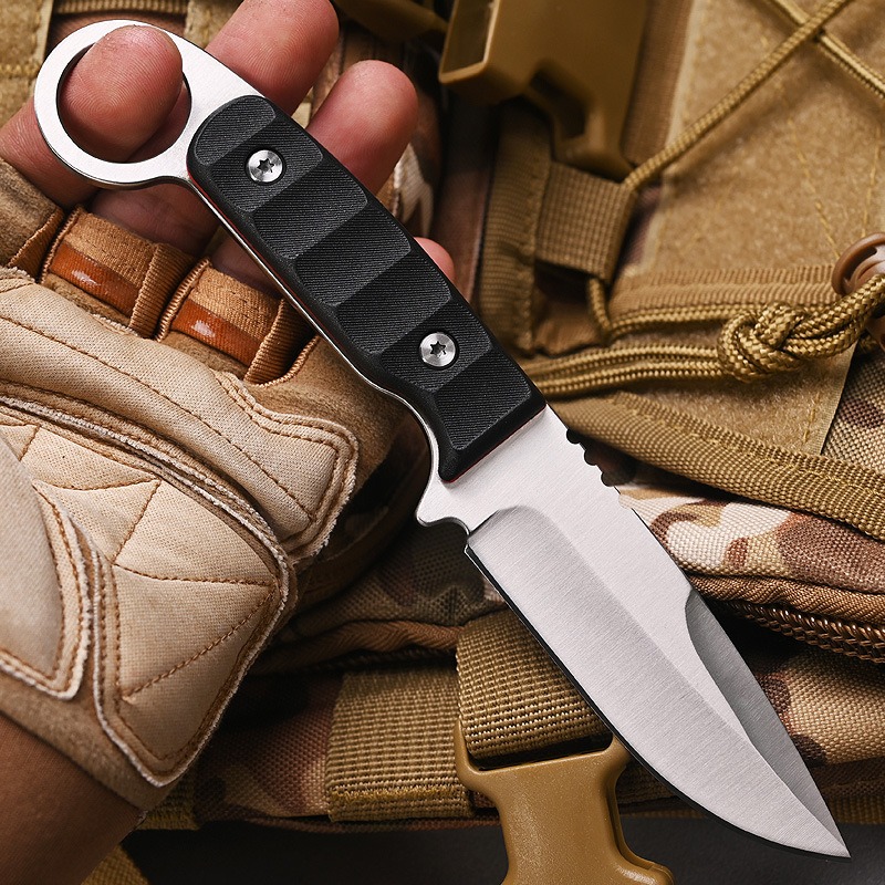 Mini Fixed Blade Knife with Ta - Dive Knife Titanium recensione e prezzo
