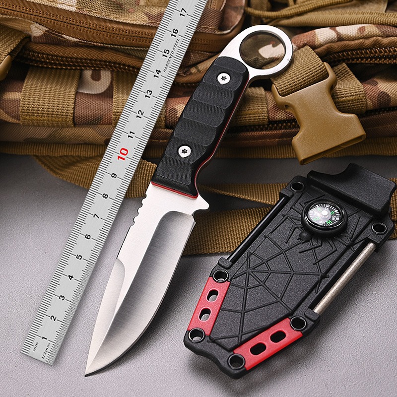 Mini Fixed Blade Knife with Ta - Dive Knife Titanium recensione e prezzo