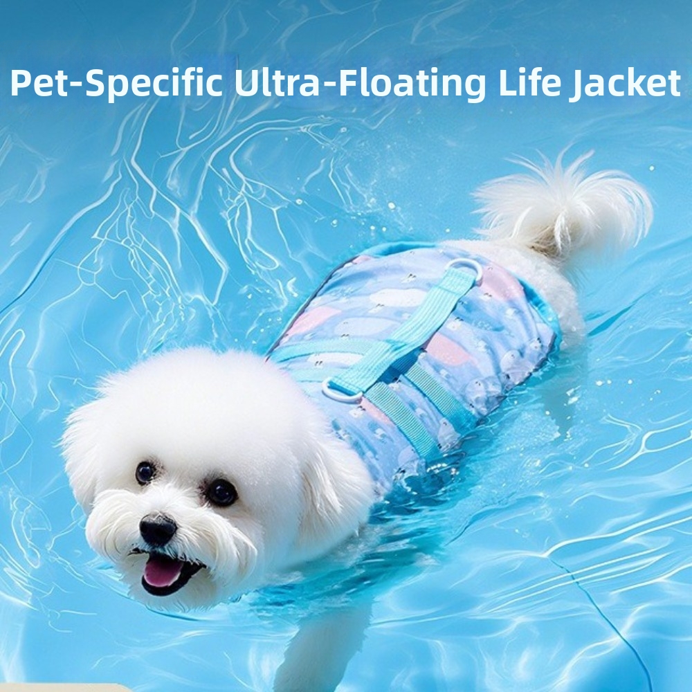 Adjustable Dog Life Jacket Hig - Life Jacket Buoyancy recensione e prezzo