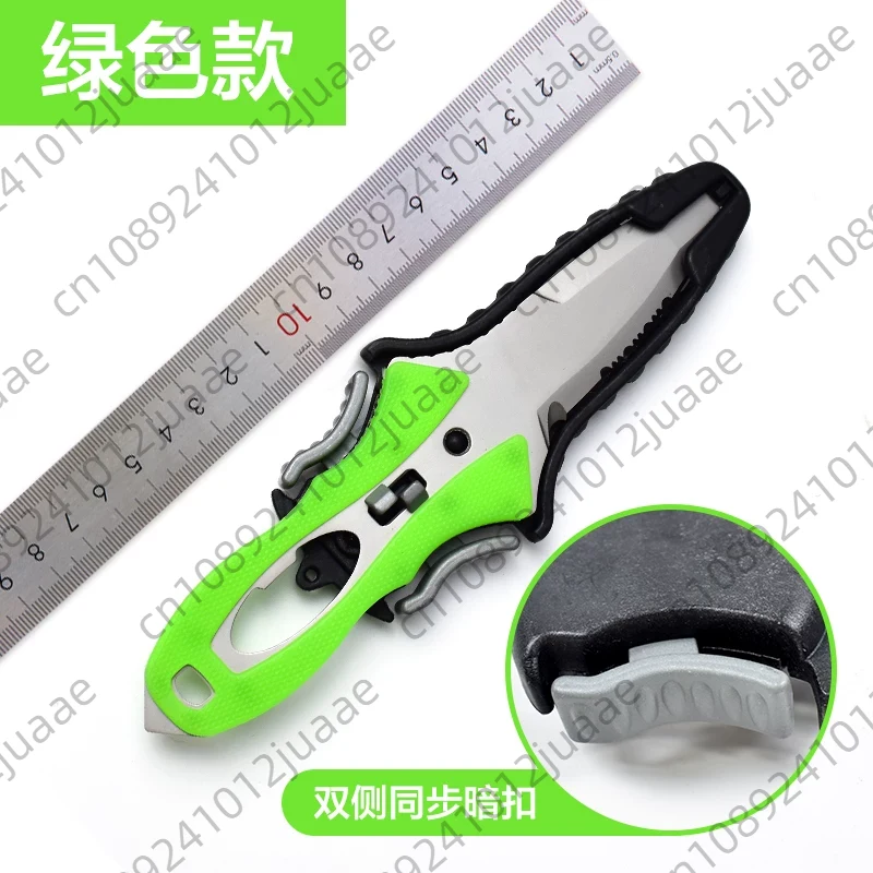 Water Rescue Knife Outdoor Rop - Dive Knife Titanium recensione e prezzo