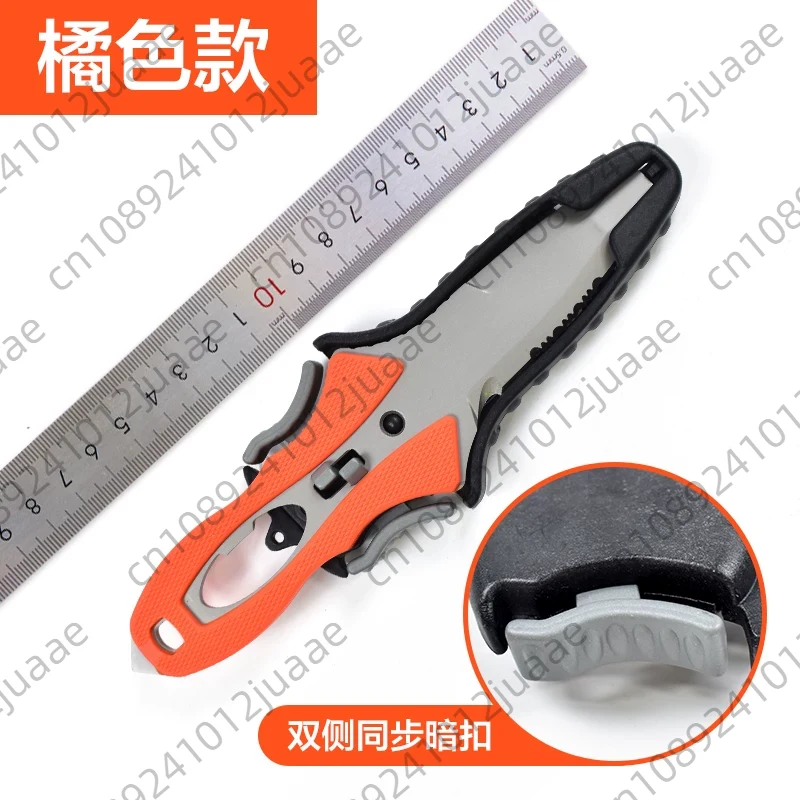 Water Rescue Knife Outdoor Rop - Dive Knife Titanium recensione e prezzo